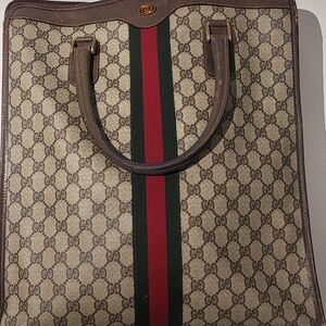 Vintage Gucci Monogram Tote